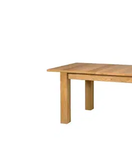 LEVET 40 rozkladací stôl, dub Natura