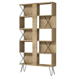 Knižnica Extra - Oak
