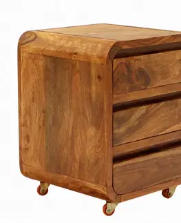 Nočný stolík Gani 45x60x40 z indického masívu palisander