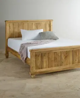 Posteľ Devi 160x200 indický masív mango