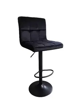 Barová stolička Delta Lr-7142b Black 8167-70