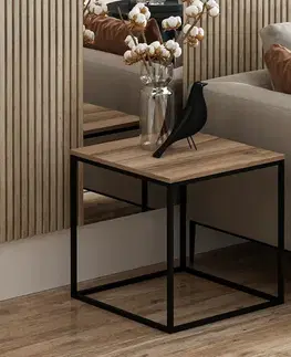 Odkladací stolík Basak Walnut