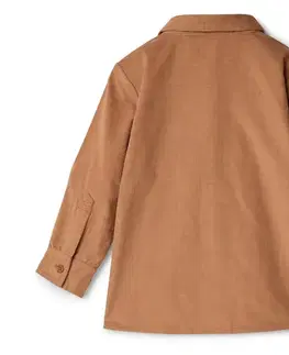 Detská menčestrová košeľa