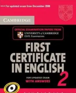 Cambridge r FC In English Updated Ex 2 - ESOL Cambridge