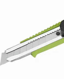 EXTOL CRAFT Nôž univerzálny olamovací 18mm, kov/plast, aretač.skrutka