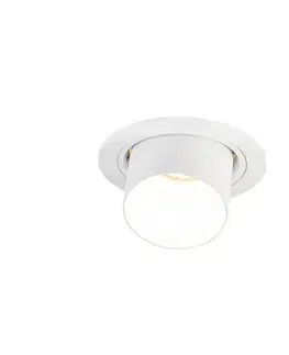 Moderné zapustené bodové svetlo okrúhle biele naklápateľné - Installa