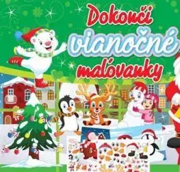Dokonči vianočné maľovanky