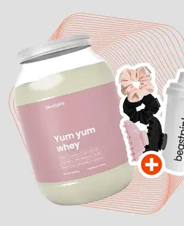 BeastPink Yum Yum Whey karamelová sušienka
