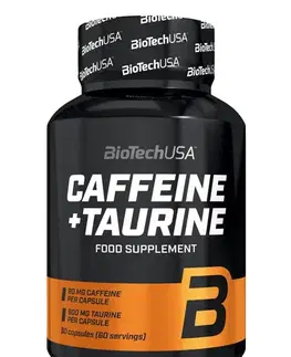 Caffeine + Taurine - Biotech USA 60 kaps.