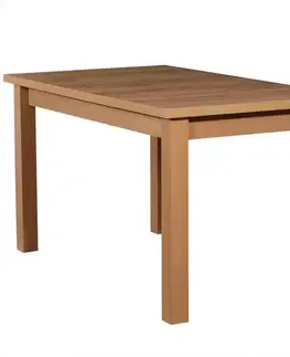 Rozkladací stôl ST28 160/200x80cm dub wotan