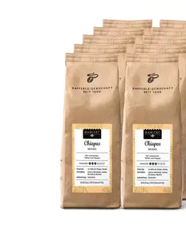 Raritná káva Chiapas Mexiko – 10 x 500 g zrnkovej kávy