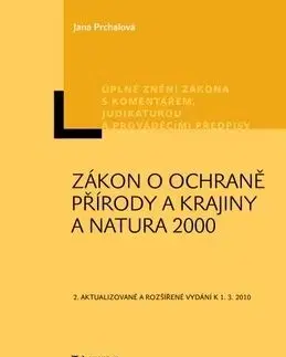 Zákon o ochraně přírody a krajiny a Natura 2000 - Jana Prchalová