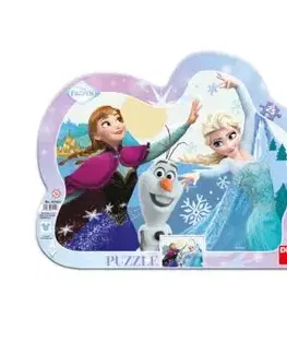 ANNA A ELZA TANČÍ 25 kontura Puzzle