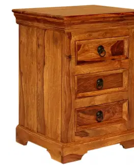 Nočný stolík Jali 45x60x40 z indického masívu palisander