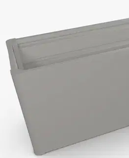 Biohort Zvýšený kvetináč na zeleninu BIOHORT 201,6 x 54,7 x 77 cm (šedý kremeň metalíza) 2 x 0,5 (2 krabice)