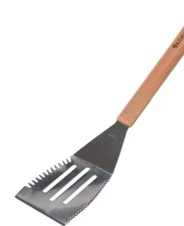 MAKRO - Grilovacia obracačka 40cm nerez/drevo