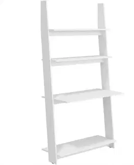 Písací stôl Rack Biely