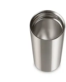 Cestovný hrnček na kávu TO GO, ušľachtilá oceľ