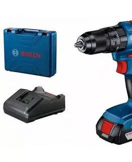 BOSCH Akumulátorový vŕtací skrutkovač 18V 2Ah GSB 185