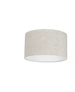 Tienidlo na lampu z látky svetlošedá 35/35/20