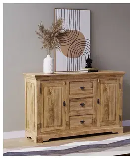 Komoda Guru 140x90x45 z mangového dreva