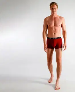 Boxerky Tom Tailor »Buffer«, 3 ks, tmavočervené