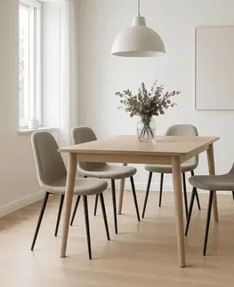 Elvisia Jedálenská stolička LOVISA | hnedá