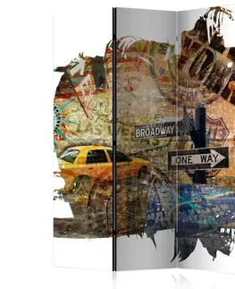 Paraván New York Collage Dekorhome