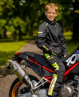 W-TEC Pinapoco kalhoty čierna-fluo - S/M