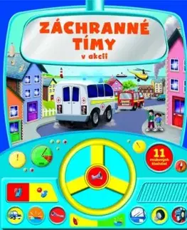Záchranné tímy v akcii - zvuková knižka s volantom - Igloo Books