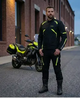 W-TEC Timuco čierna-fluo - 3XL