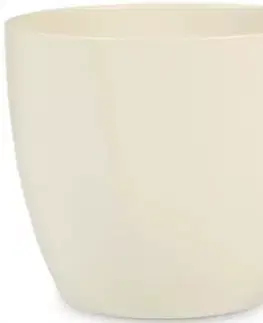 Keramický obal na kvetináč Scheurich 920, ø19cm, krémová
