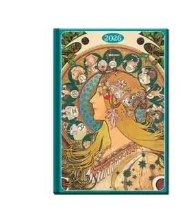Týždenný diár A5 2026 ART MUCHA