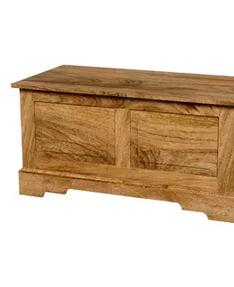 Truhlica Guru 90x45x45 z mangového dreva