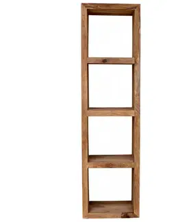 Knižnica Tara 50x185x35 indický masív palisander
