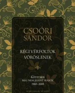 Régi vérfoltok vöröslenek - Sándor Csoóri