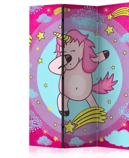 Paraván Dancing Unicorn Dekorhome