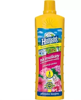 Hoštické hnojivo - Hnojivo na muškáty 1 l