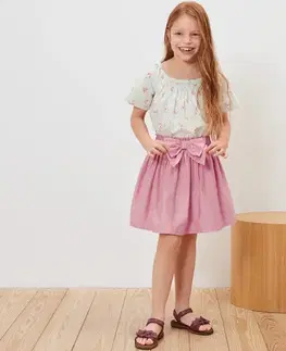 Detská tkaná sukňa