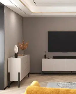 DEKTON 25 televízny stolík, kašmír 