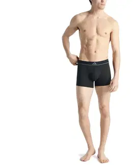 Boxerky adidas Active Micro Flex, 3 ks, čierne