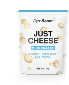GymBeam Syrový snack Just Cheese modrý syr