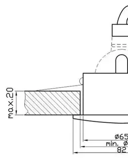 Stropné svietidlo Sh-10 IP65 Mr16