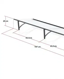 Strieška nad dvere SAMBA Lanitplast