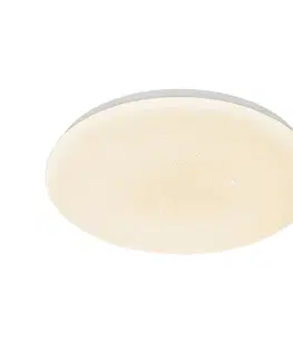 Inteligentné stropné svietidlo biele 38 cm hviezdny efekt vrátane LED s diaľkovým ovládaním - Extrema