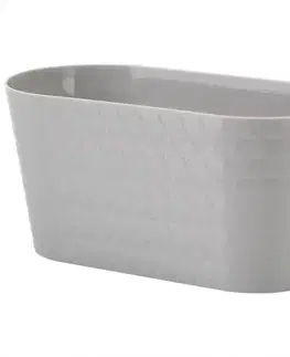 Kvetináč Sahara Diament Petit 27 cm platina