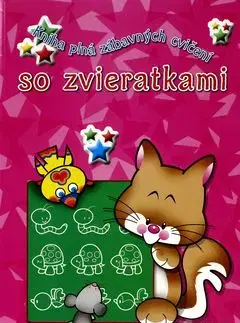 Kniha plná zábavných cvičení so zvieratkami