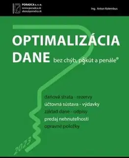 Optimalizácia dane 2023 - Anton Kolembus