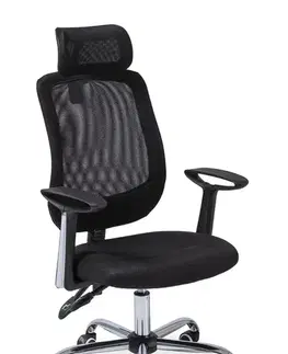 Kancelárske kreslo K-118, čierne