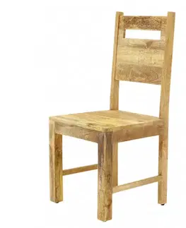 Stolička Manu indický masív mango